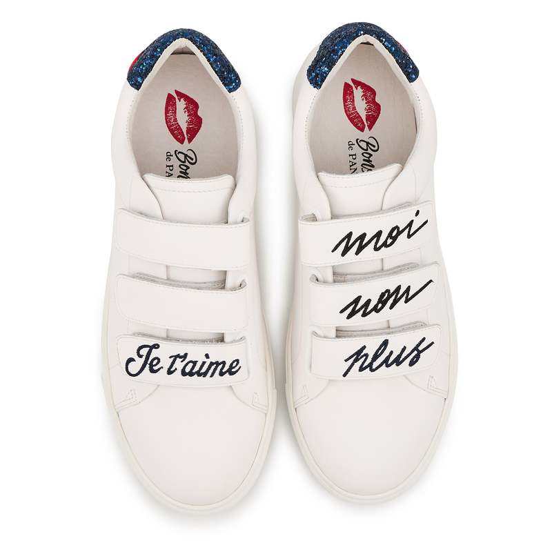 Baskets en cuir Edith moi non plus