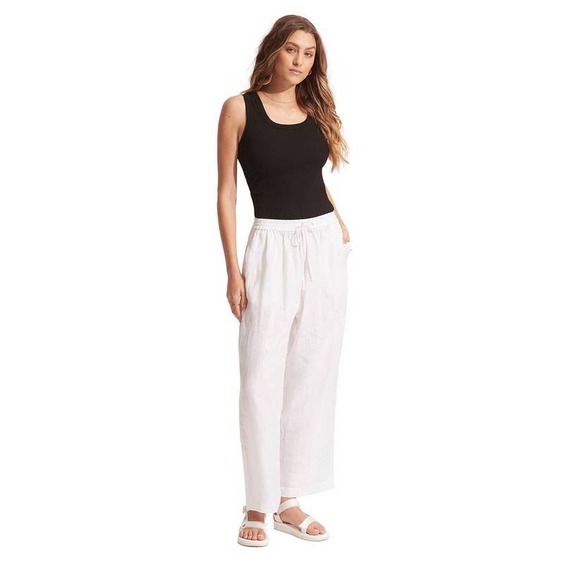 Seafolly Summer Crush Leinenhose Damen