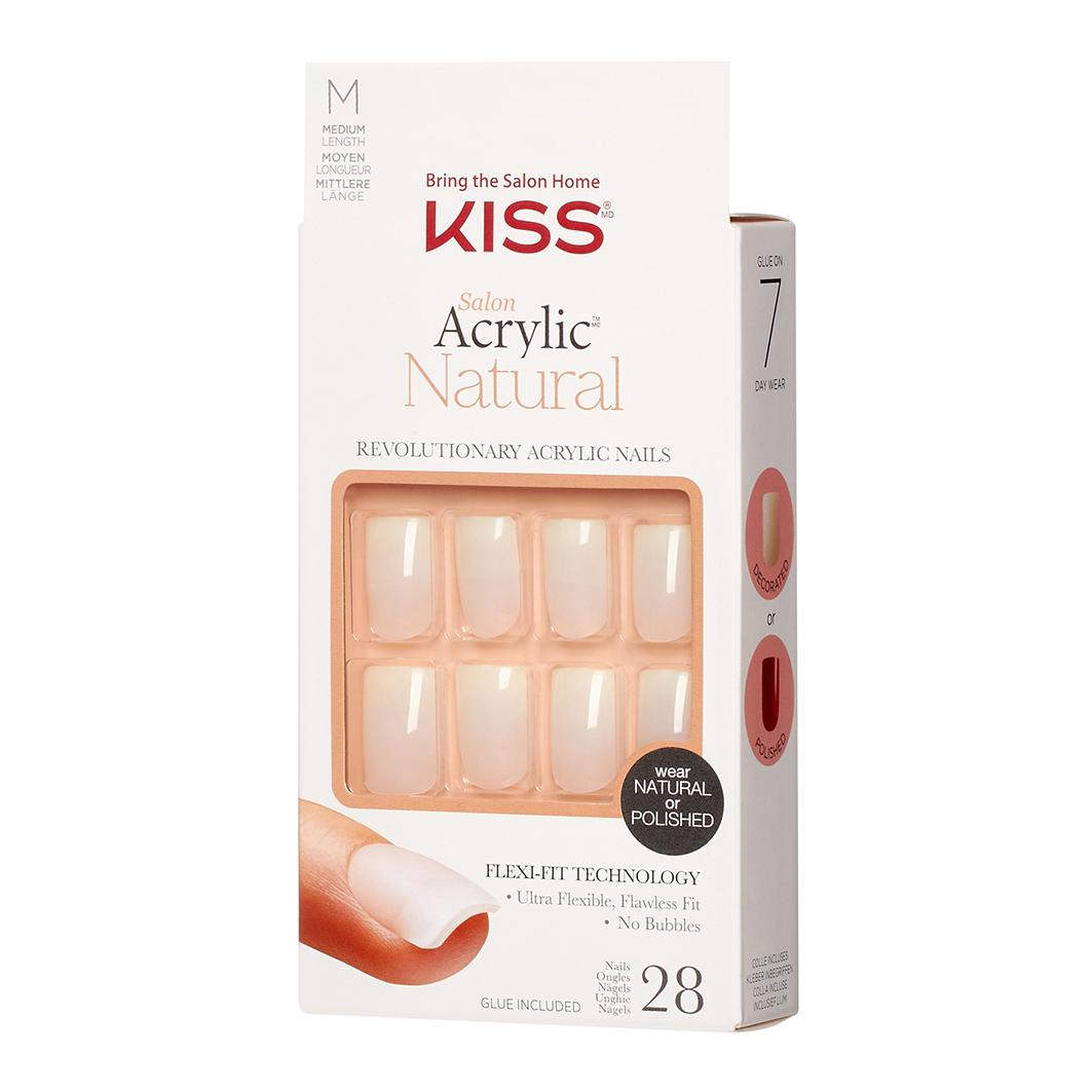 Salon Acrylic Natural Nails