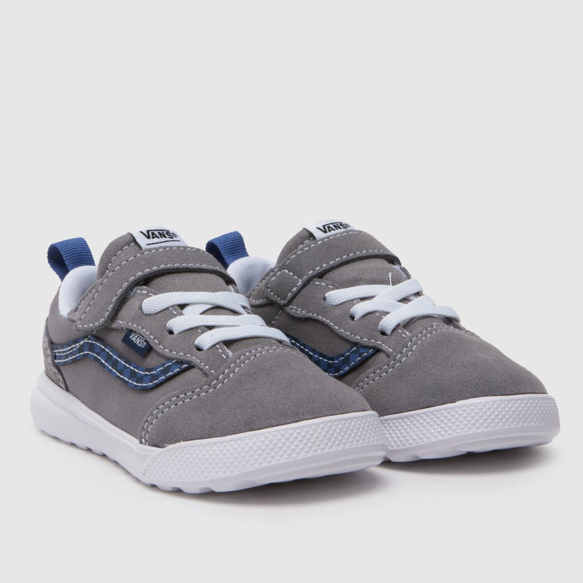 Vans grå multifärgade ultrarange 66 v pojkar småbarnsskor