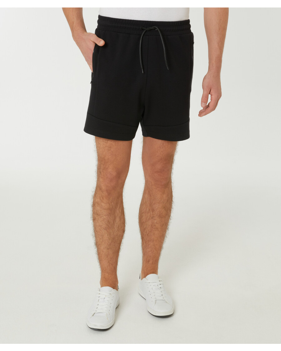 Schwarze Sport-Shorts