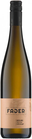 2022 Kalkmergel Riesling trocken - Weingut Fader