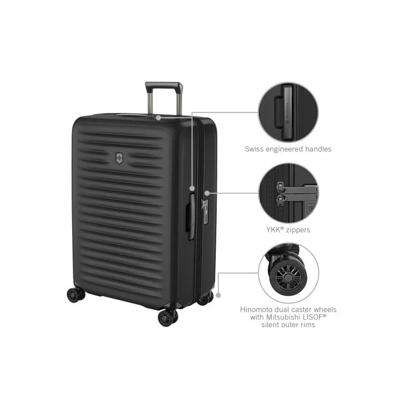 Victorinox Airox Advanced Large Case Erweiterbar (75 cm) - Black