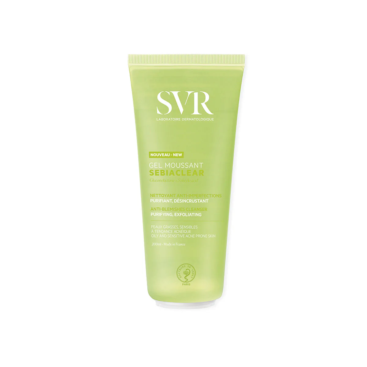 Sebiaclear Gel Moussant - Gel za čišćenje lica, kupka i tuširanje