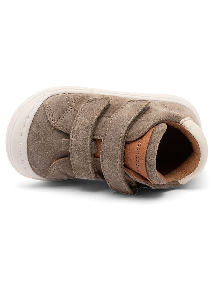 bisgaard Leder-Lauflernschuhe in Khaki günstig kaufen