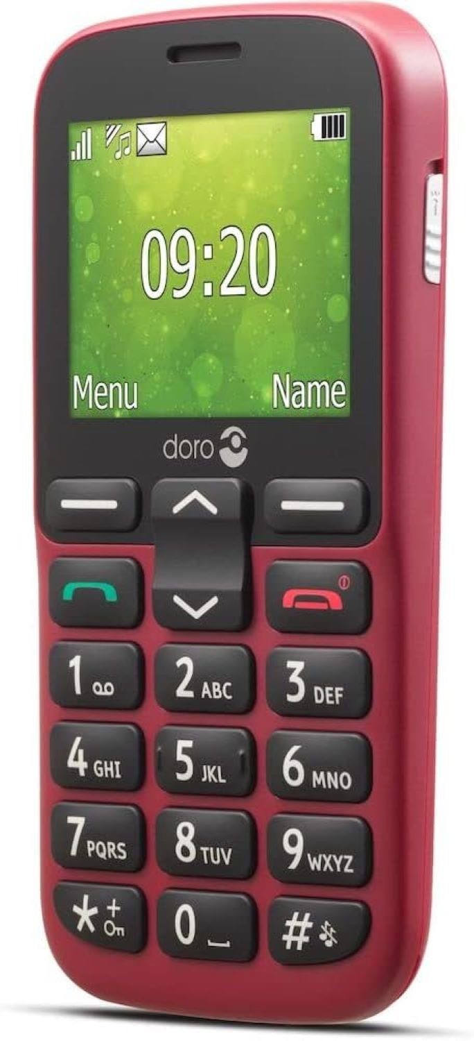 Doro 1380 Seniorenhandy (6,10 cm/2.4 Zoll, 0,3 MP Kamera, Notruftaste für zusätzliche Sicherheit)
