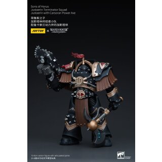 Warhammer: The Horus Heresy Actionfigur: Sons of Horus Justaerin Terminator Squad - Justaerin with Carsoran Power Axe