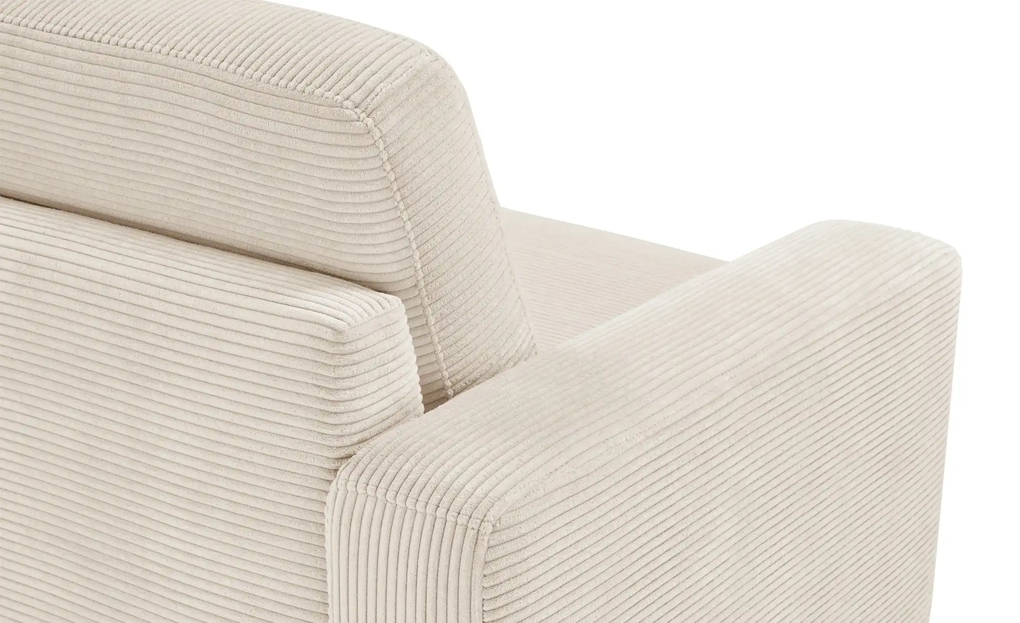 Twist Schlafsofa aus Cord Vanila