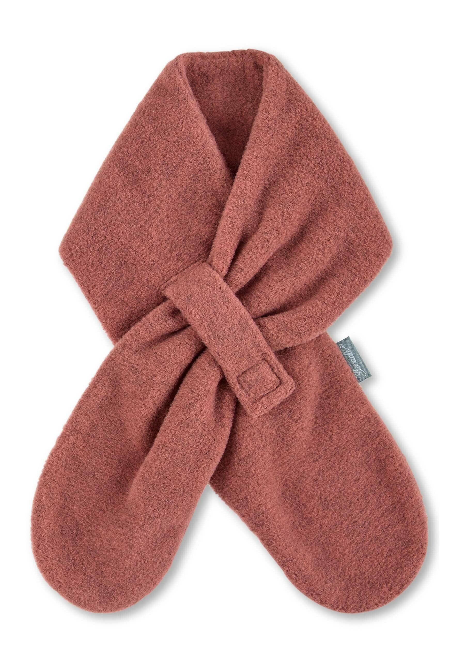 Schal aus Microfleece mit Riegel (Klettverschluss)