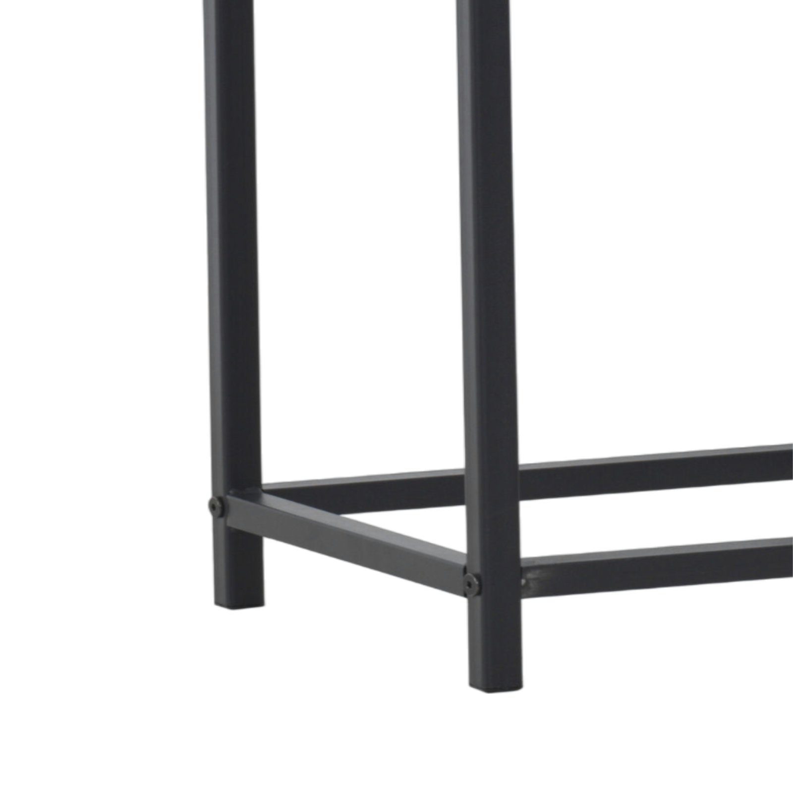 STADO Kaminholzregal Kaminholzregal, Brennholzregal, Stapelhilfe, Schwarz, BxTxH:40x30x50 cm