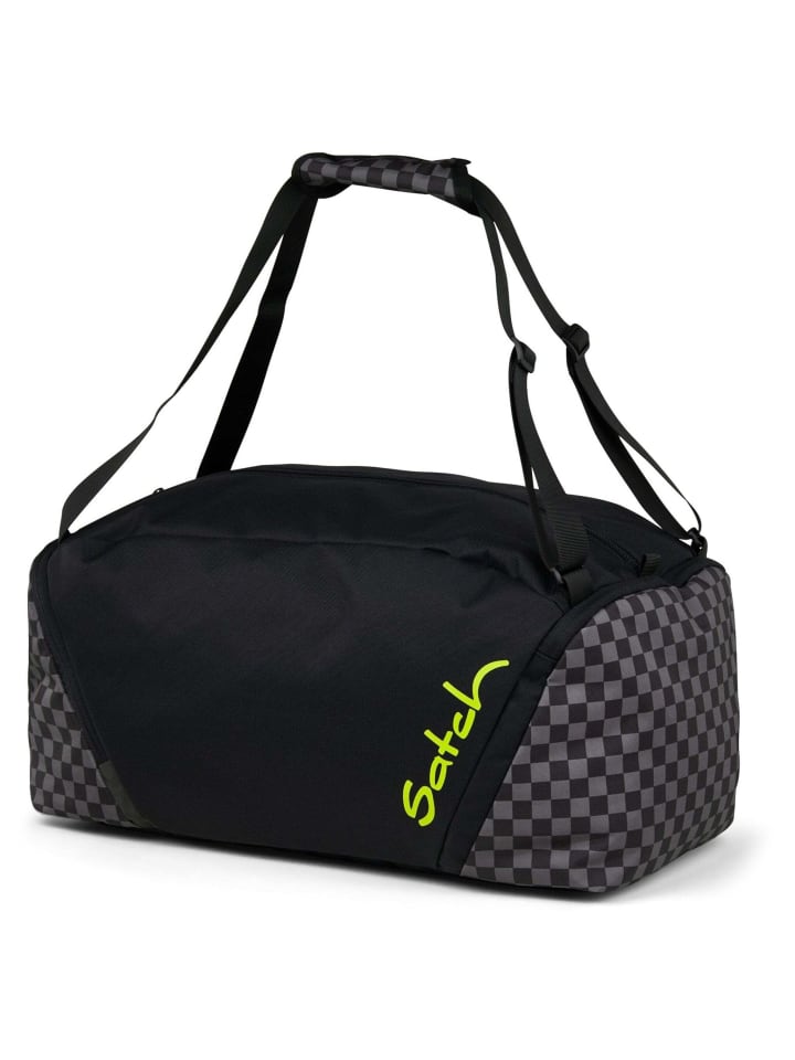 Satch Zubehör  - Sporttasche 46 cm (toxic yellow) in dark skate günstig kaufen onesize
