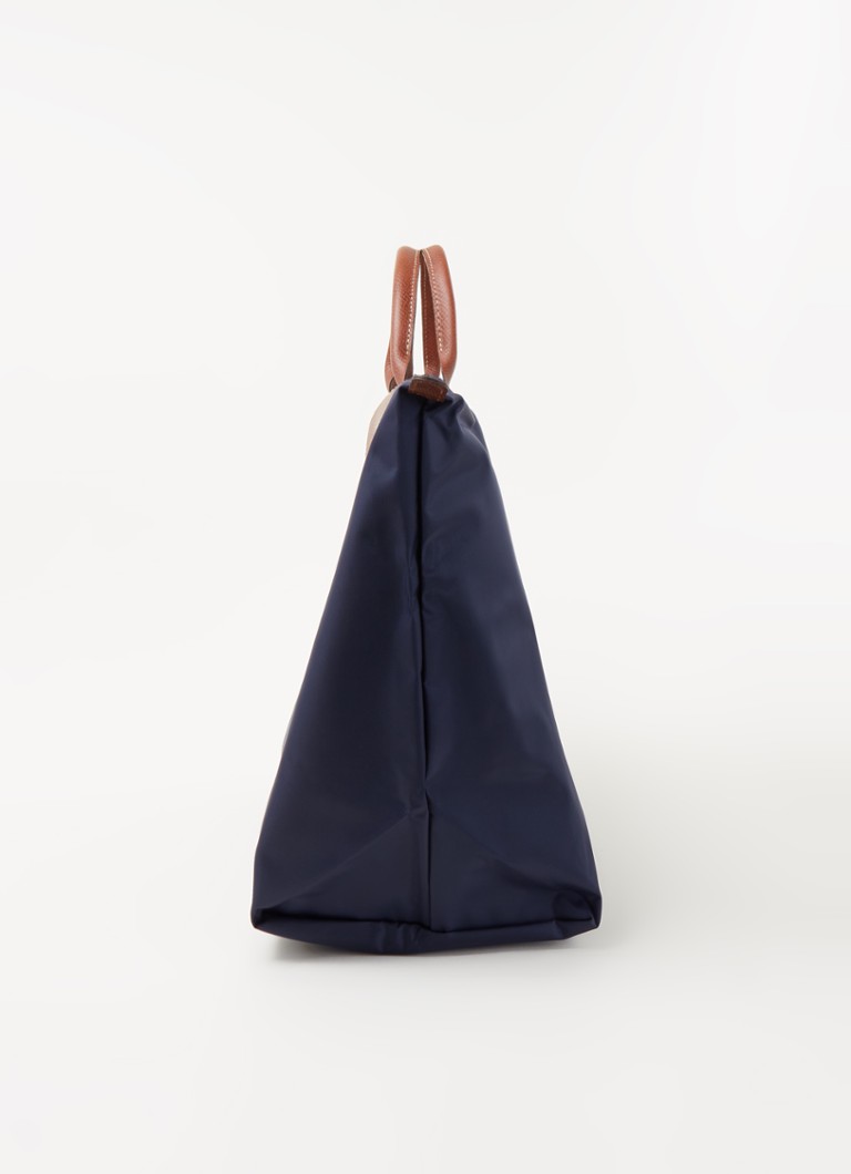 Geantă de călătorie Longchamp Le Pliage L cu detalii din piele