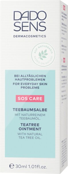 DADO SENS Spezialpflege SOS CARE Teebaumsalbe Körperbalsam