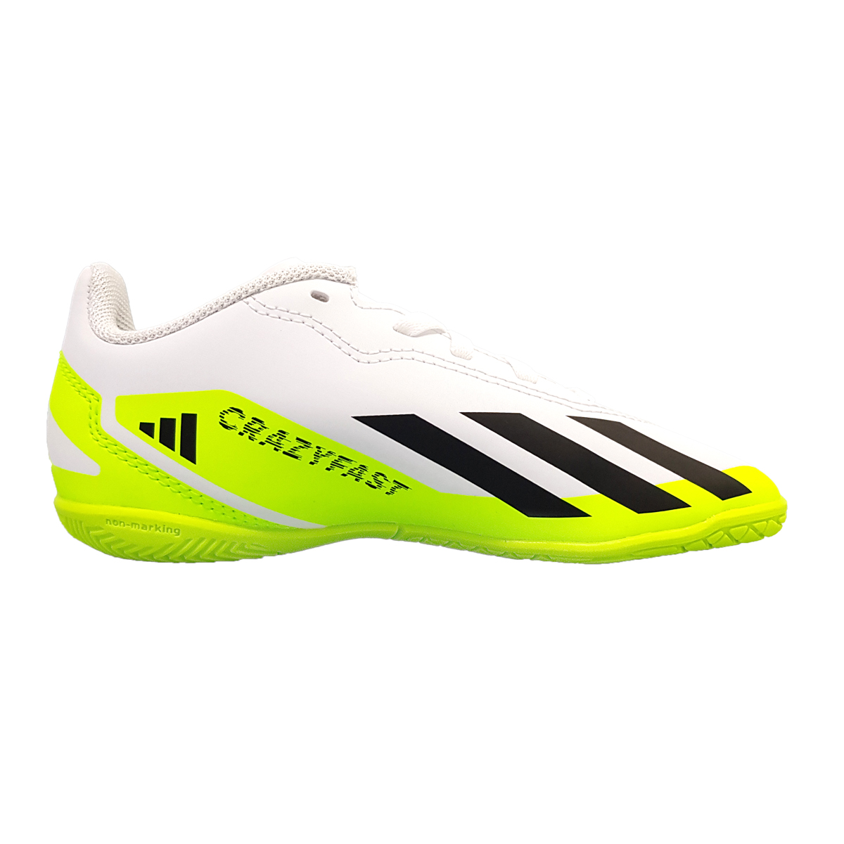 adidas Crazyfast IN IE4065 Weiß white lime