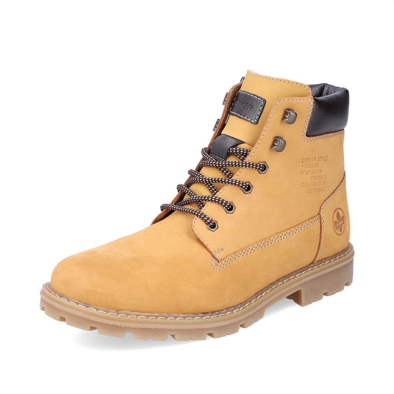 RIEKER Stiefeletten gelb