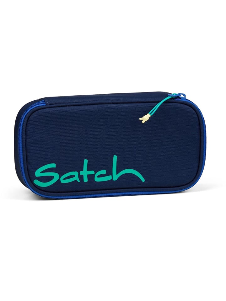 Satch Schlamperbox Crossed Blue 2025 in blau günstig kaufen onesize