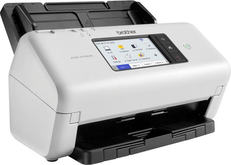 Brother ADS-4700W Scanner, (LAN (Ethernet), WLAN (Wi-Fi), Wi-Fi Direct)