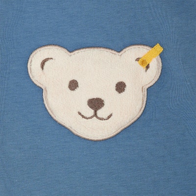 T-Shirt langarm, mittelblau