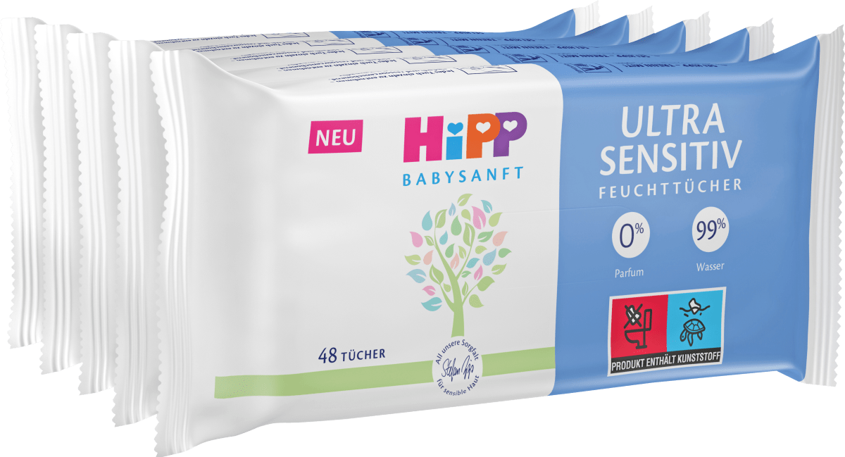 Feuchttücher Ultra sensitiv 5x48 St., 240 St