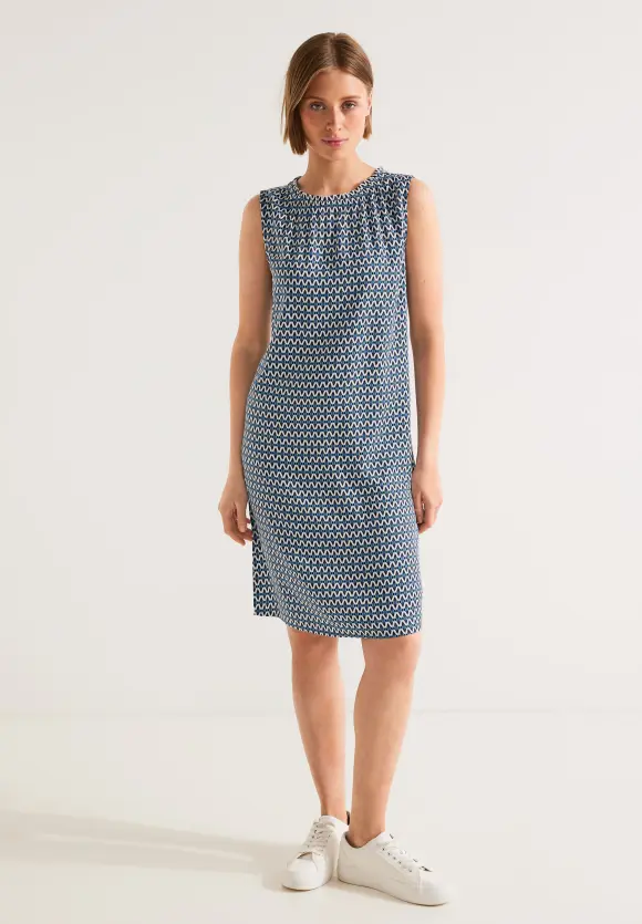 Street One Ärmelloses Kleid mit Print