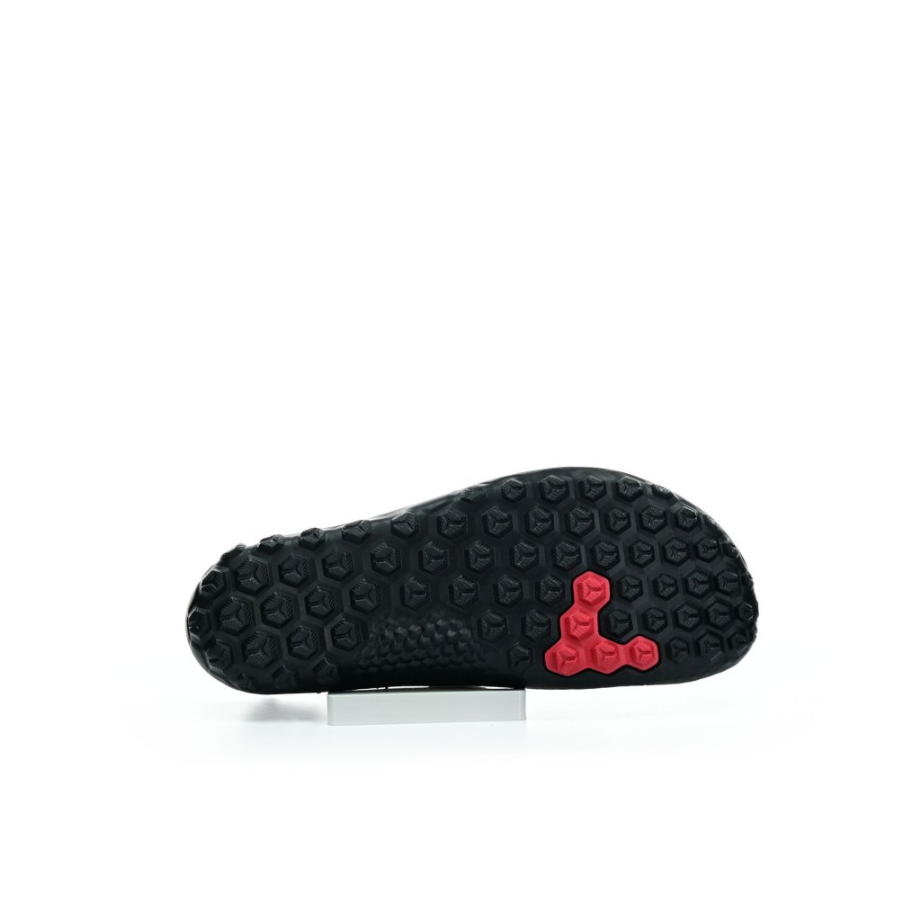 Vivobarefoot Tracker Sandal L Obsidian Textile Barfußsandalen