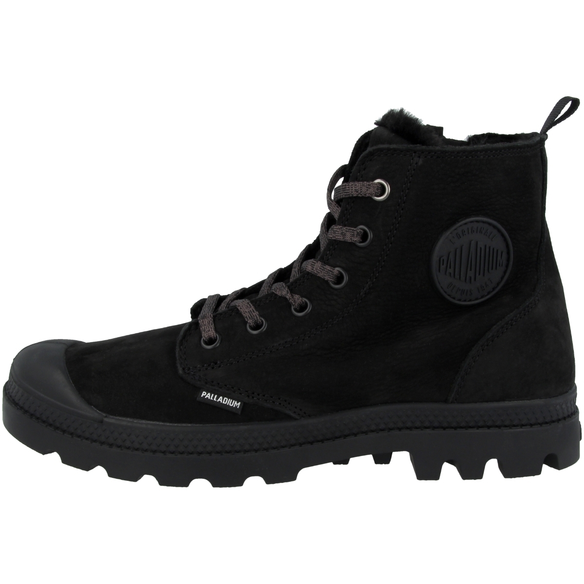 Palladium Pampa Schnürboots schwarz