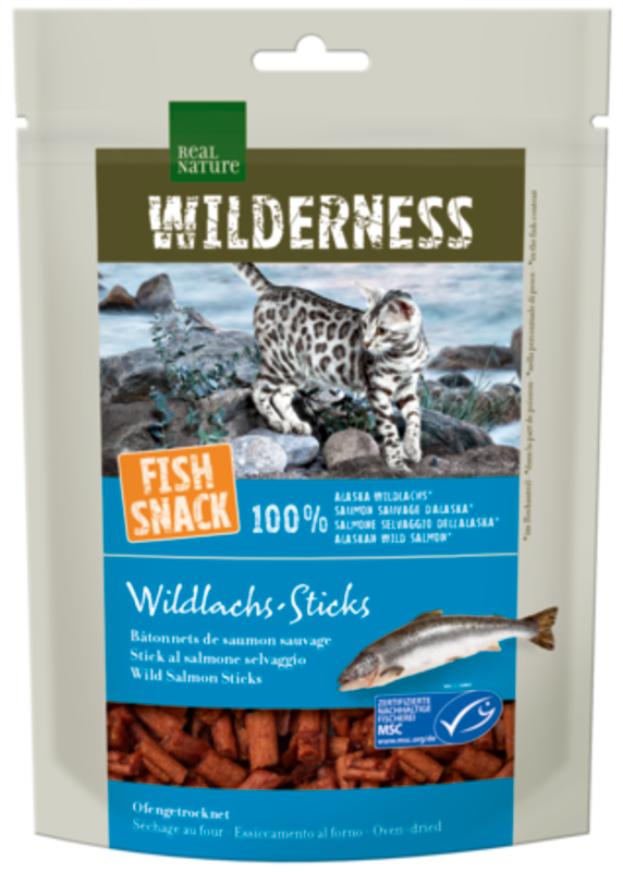 REAL NATURE Snacks REAL NATURE WILDERNESS Fish-Snack 35g Glacier Bay, Fisch & Meeresfrüchte