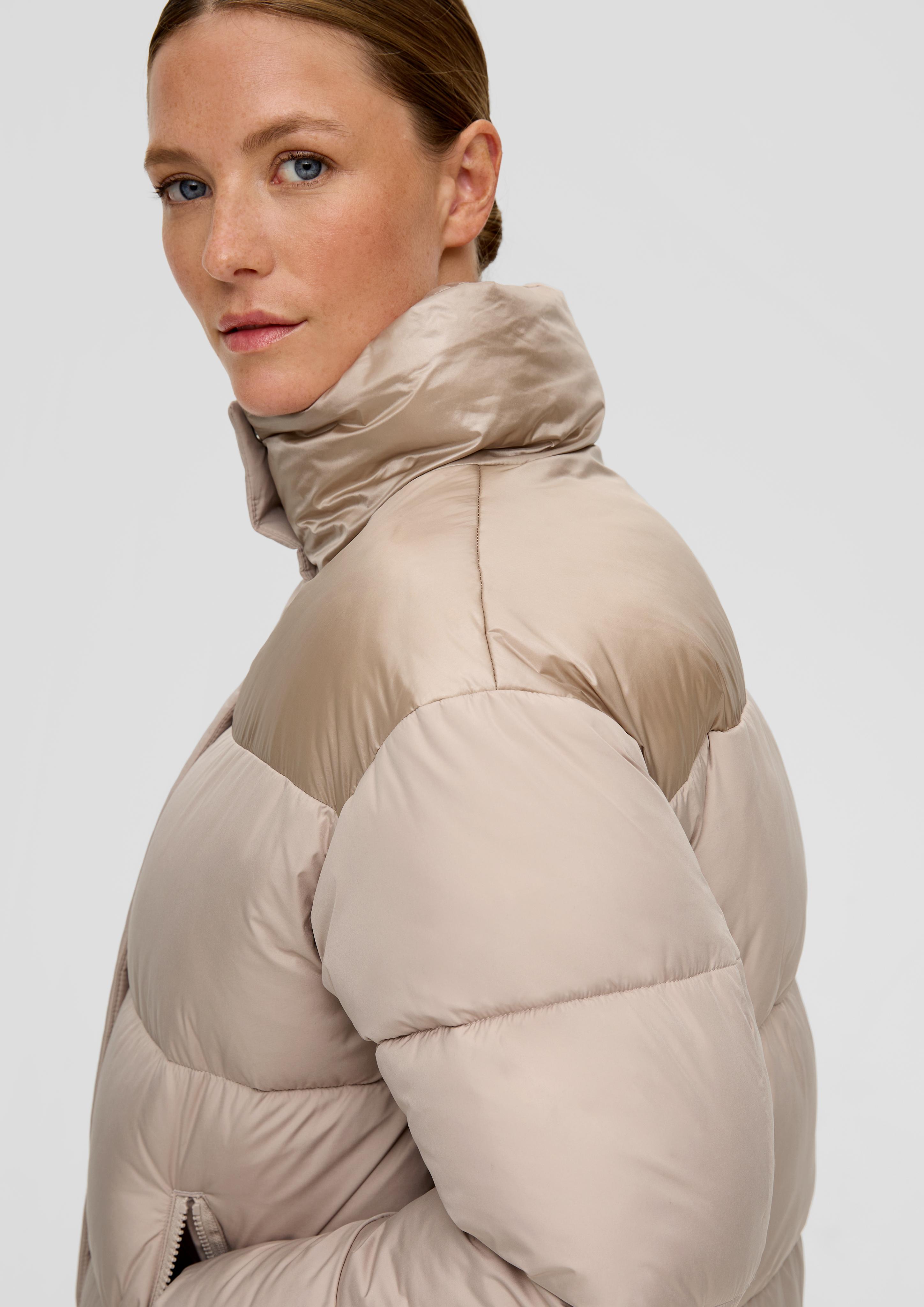 Steppjacke mit Glanz-Effekt  2136955-8093