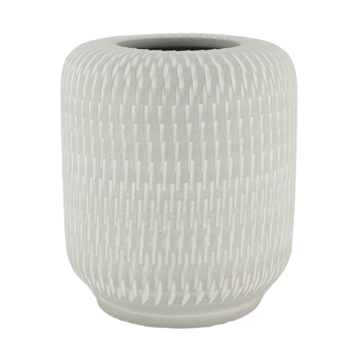 Trendhopper Vase Terry Weiß 19 x 22 cm