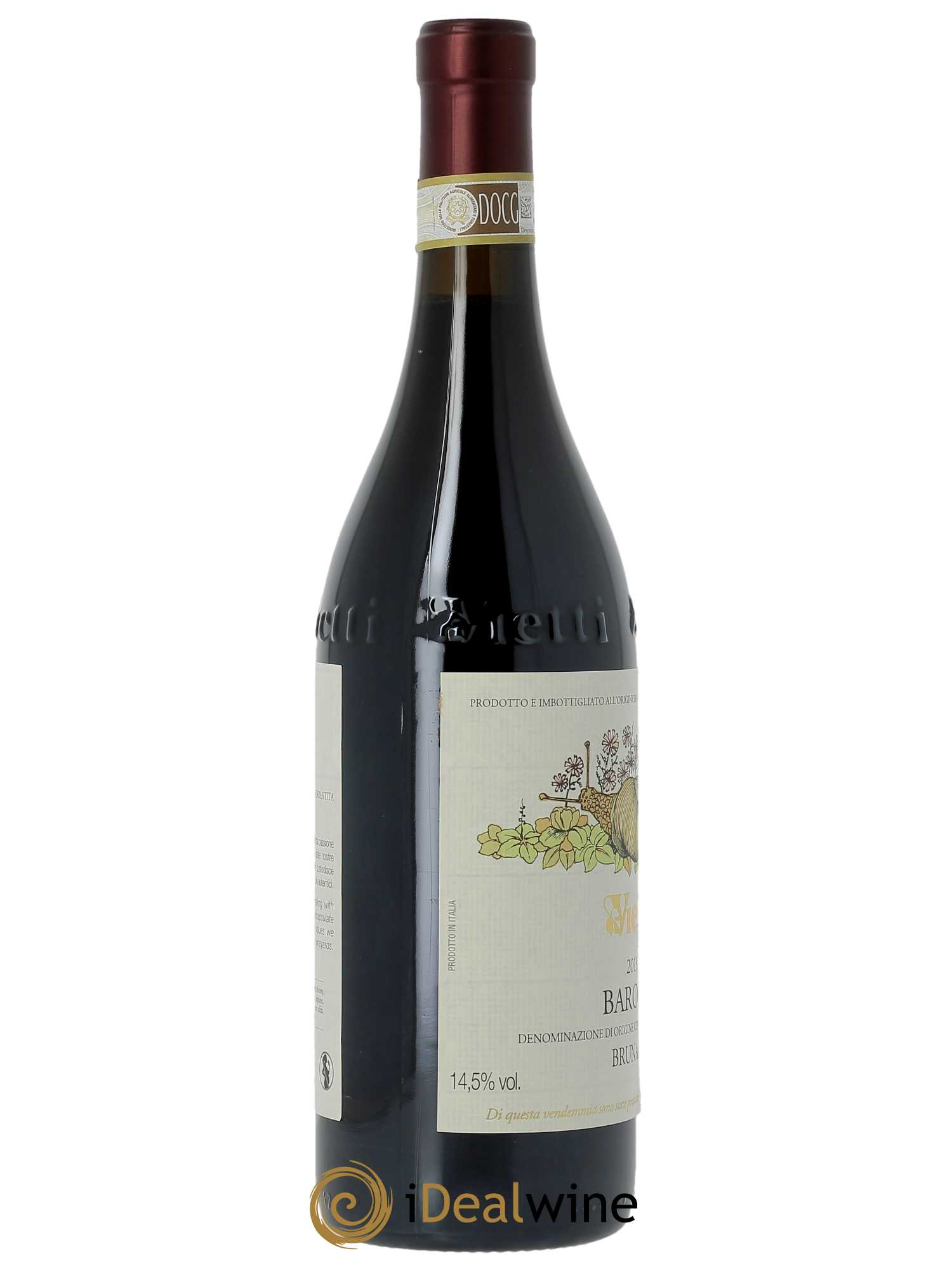 Barolo DOCG Brunate Vietti  2019 - Lot de 1 Bouteille