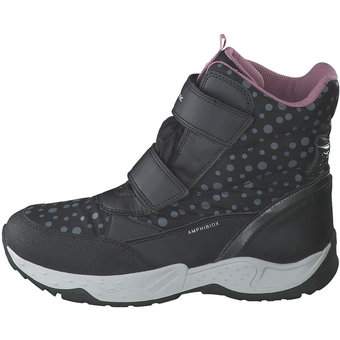 Geox Sentiero Girl Klett Boots in schwarz