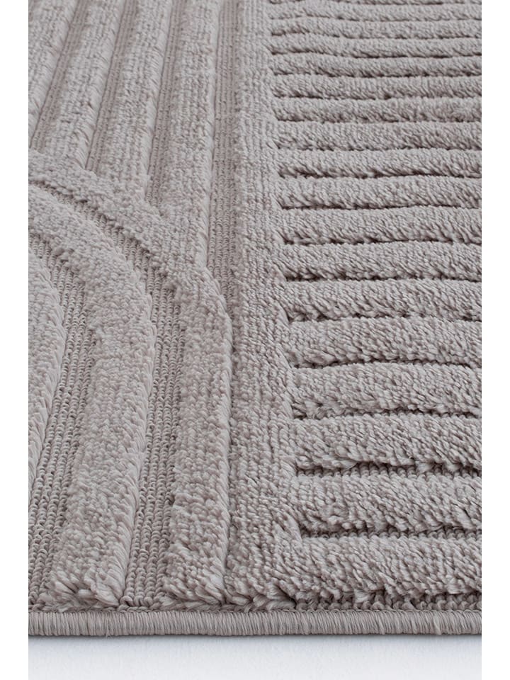 ABERTO DESIGN Kurzflor-Teppich in Hellbraun - (L)150 x (B)80 cm günstig kaufen