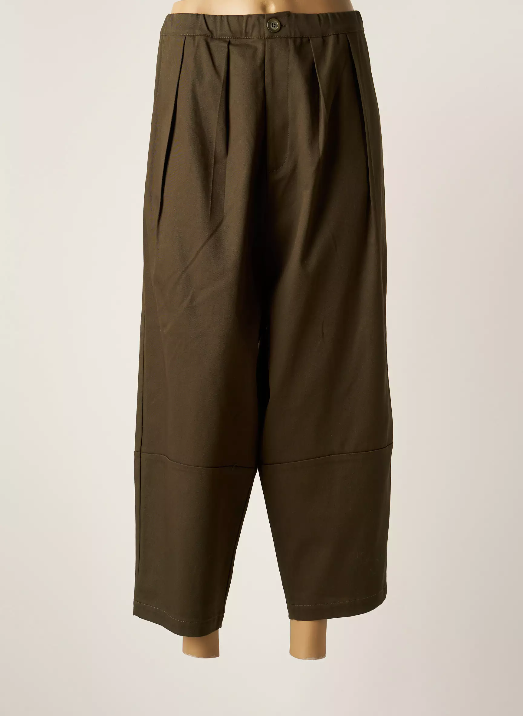 Amma Pantalon7 8 Femme couleur vert
