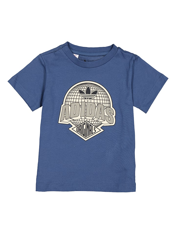 adidas Shirt in Blau günstig kaufen