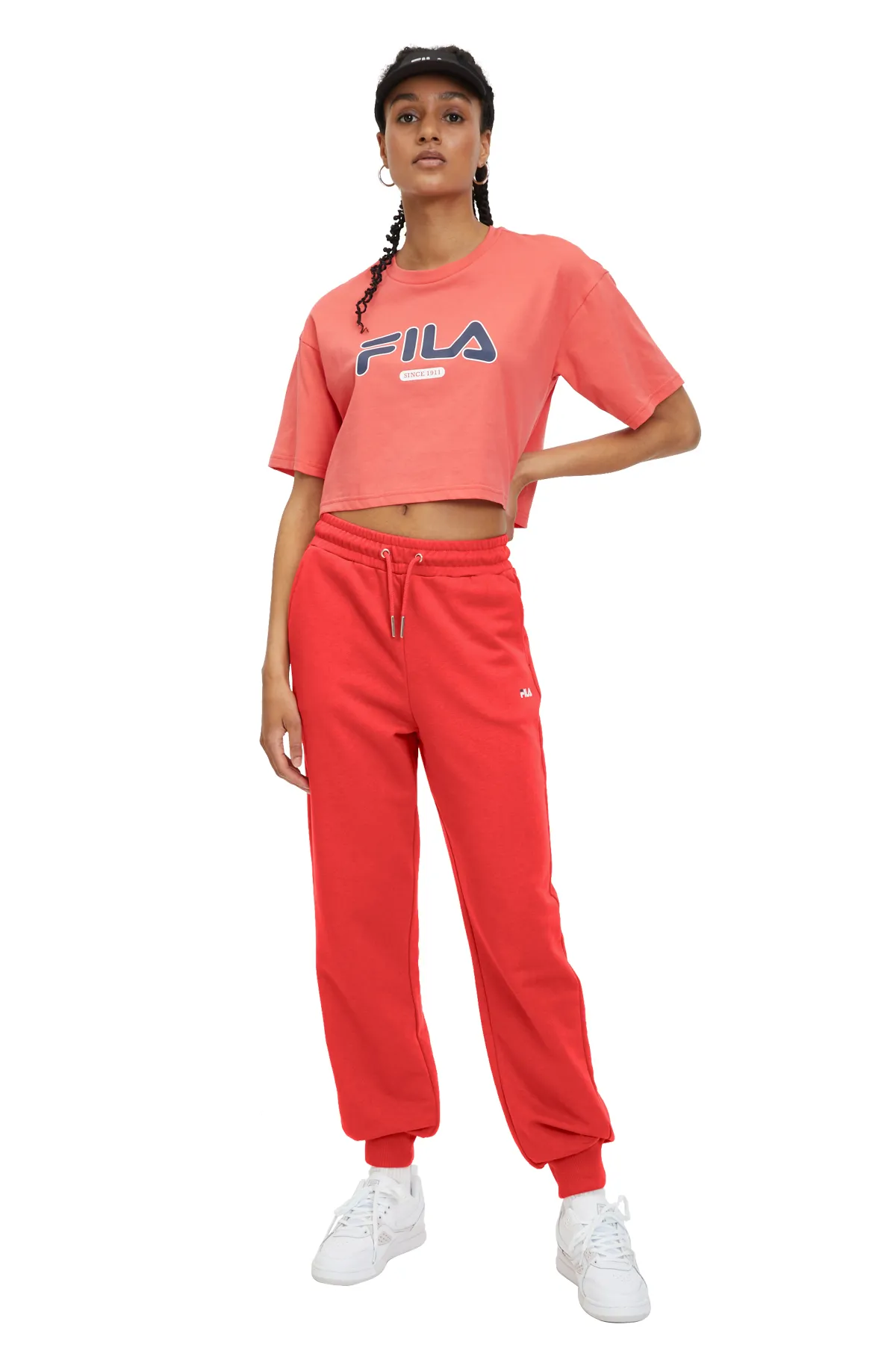 Fila  Jogginghose - Rosa - Slim