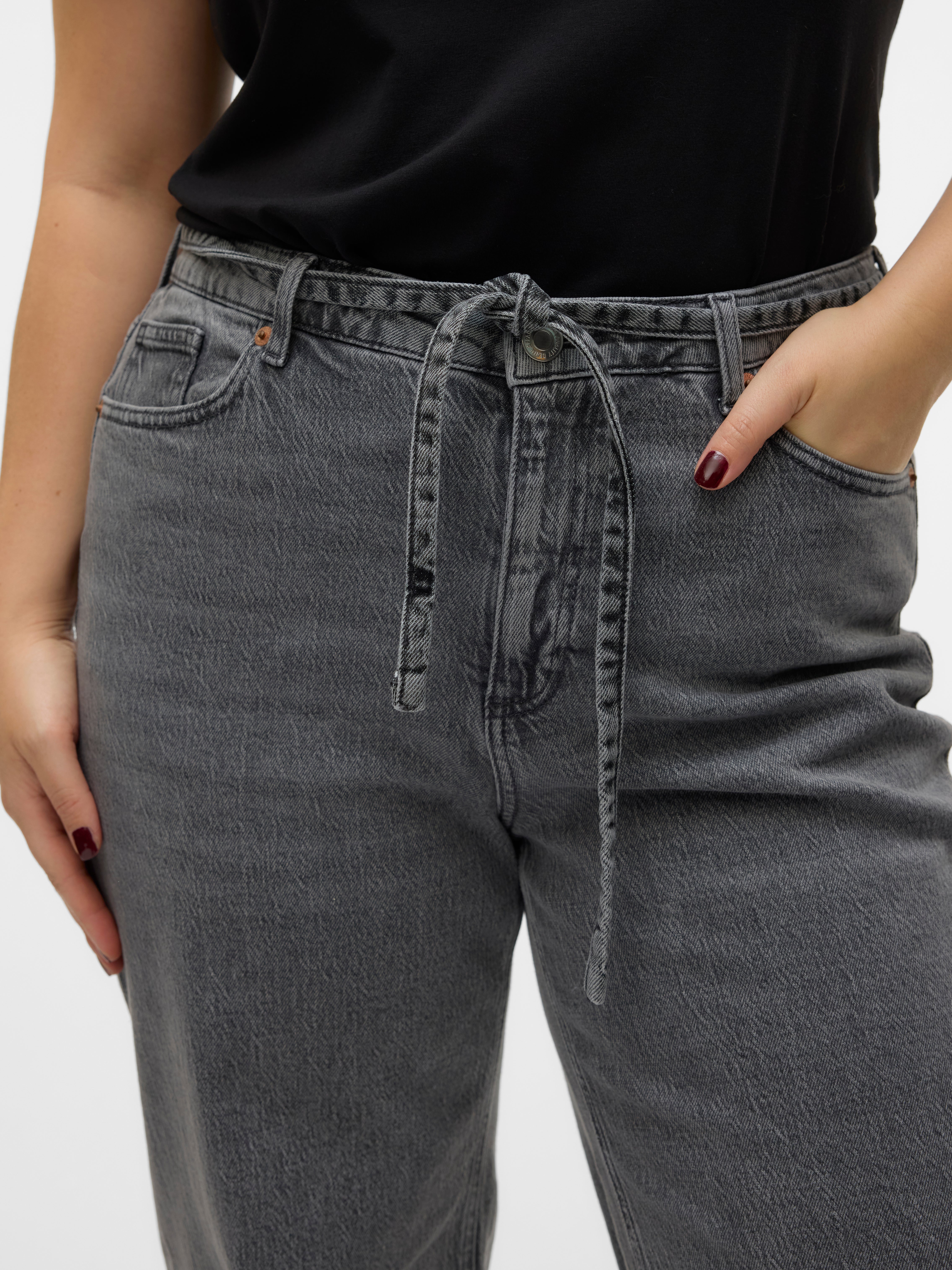 VMCTESSA Hohe Taille Weiter Beinschnitt Jeans