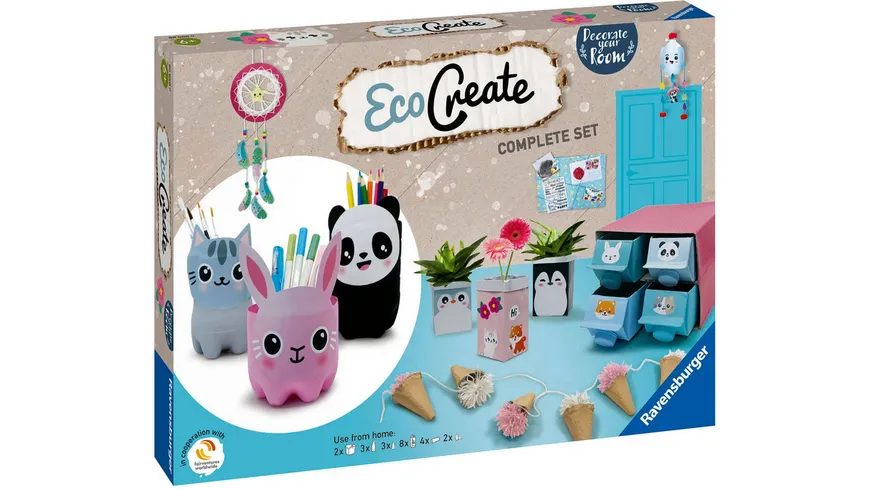 Ravensburger Beschäftigung - EcoCreate Maxi - Decorate your Room