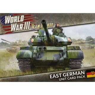 World War III: East German Unit Cards (34) (EN)