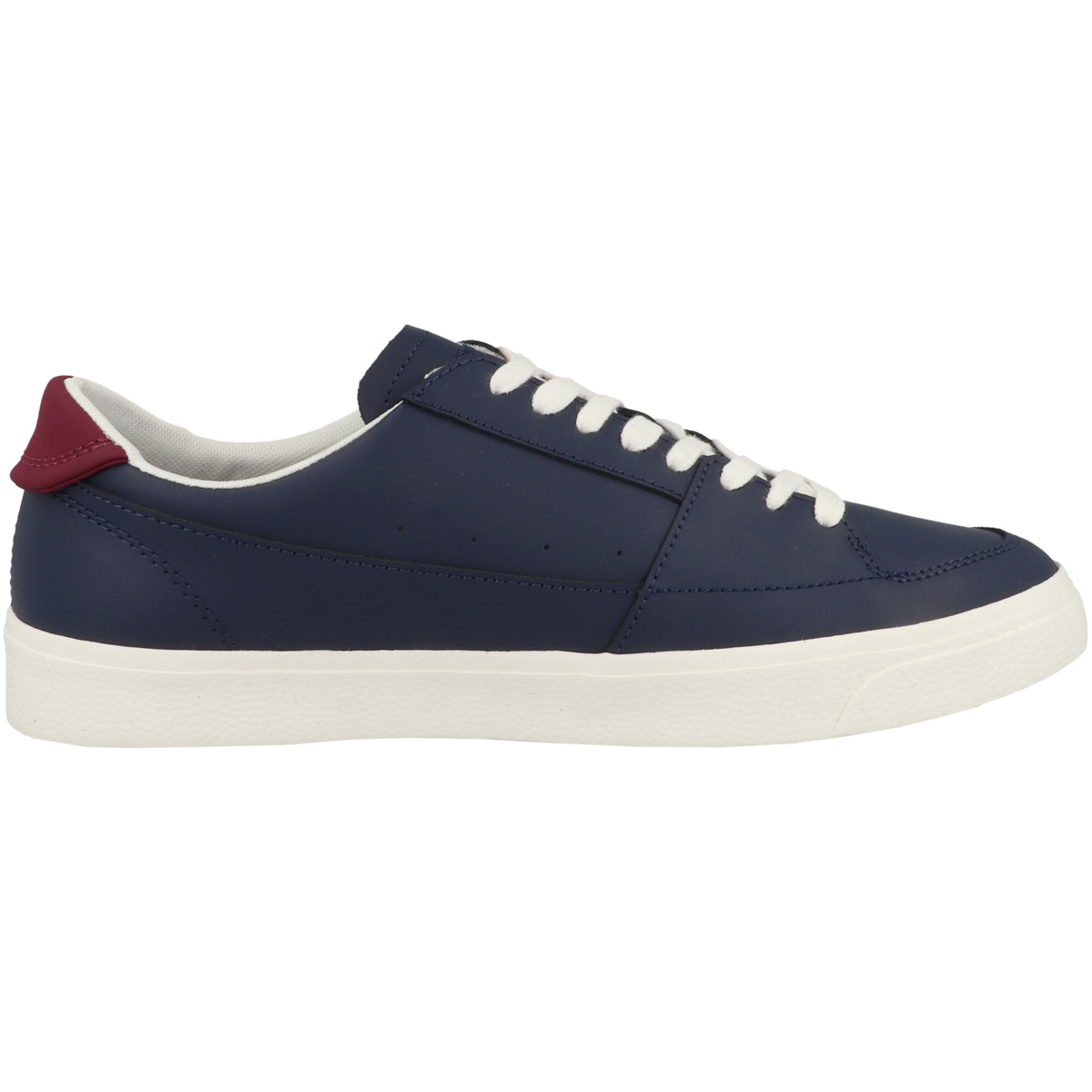 Tommy Hilfiger Tommy Jeans Vulcanized Leather Sneaker Low dunkelblau