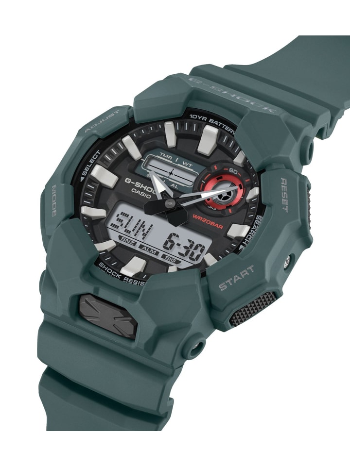 Casio G-Shock Classic Ana-Digi Herrenuhr Petrol Schwarz / Grün günstig kaufen onesize