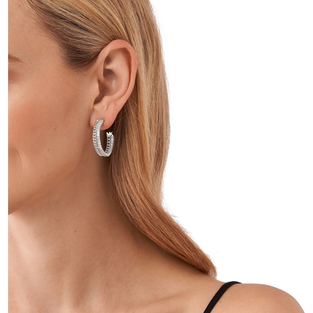 Michael Kors Créoles Métal Boucles d'oreilles