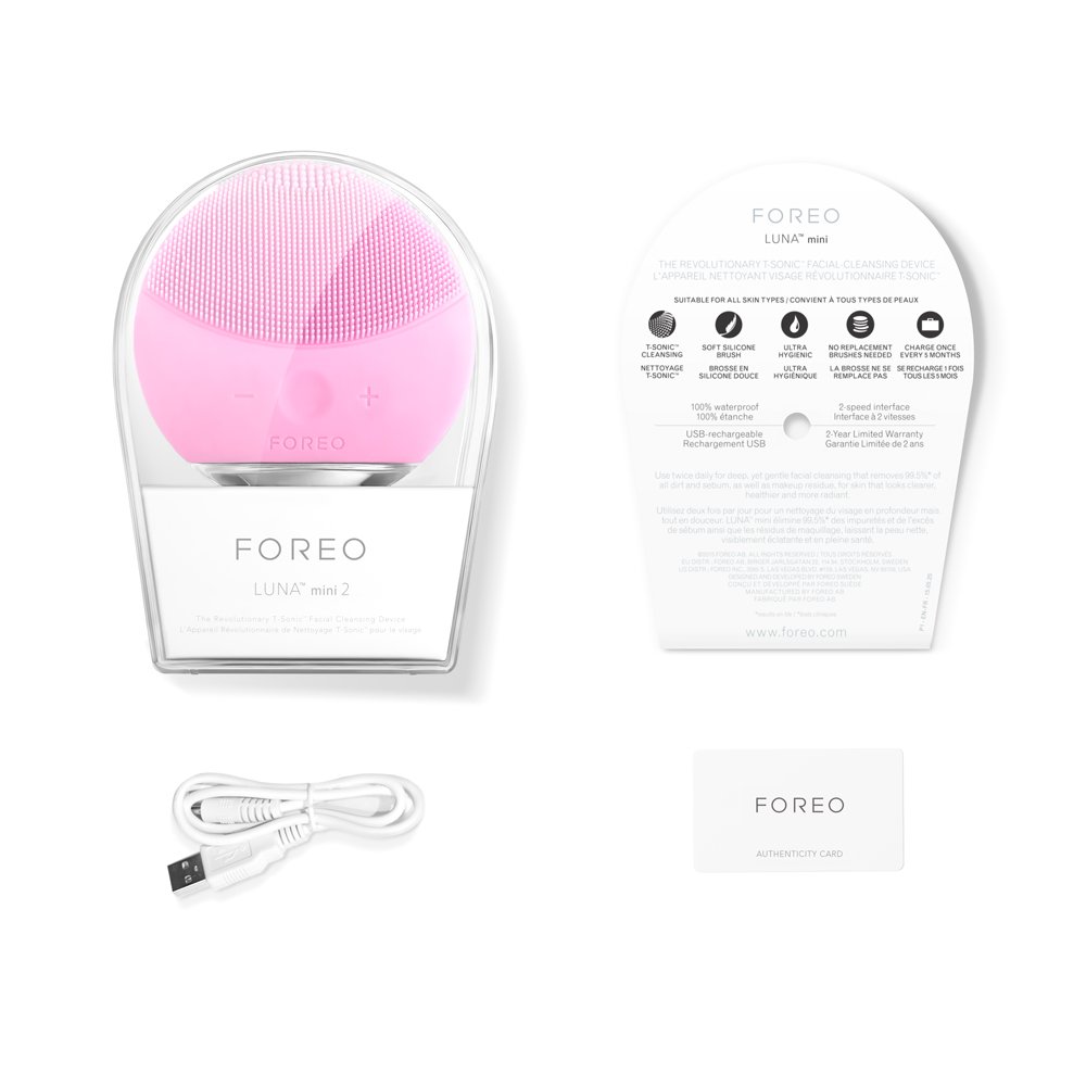 Foreo LUNA mini 2 Pearl Pink Gesichtsreinigungsbürste