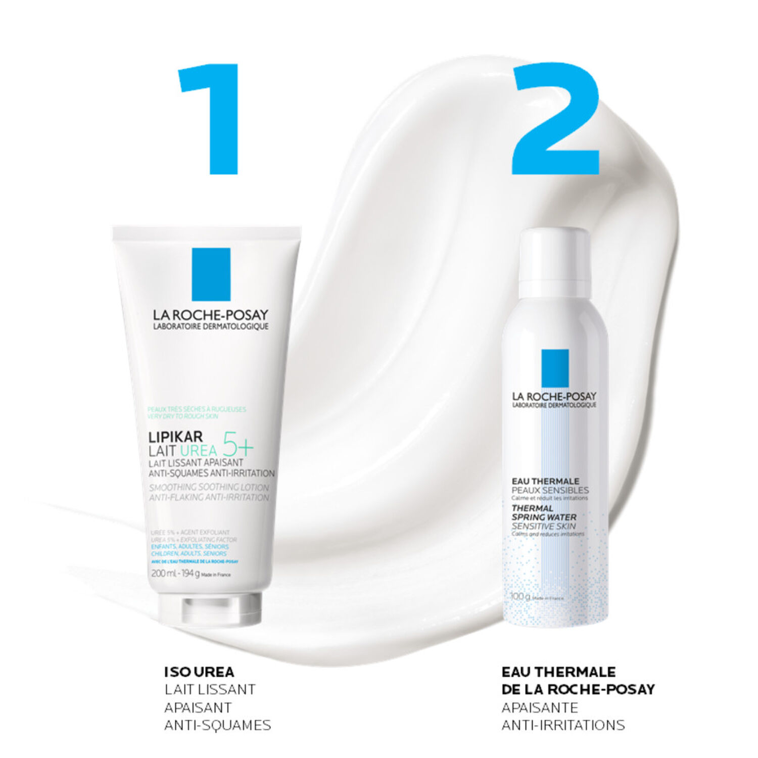 la roche-posay Iso Urea 5+ Lait Lissant Apaisant