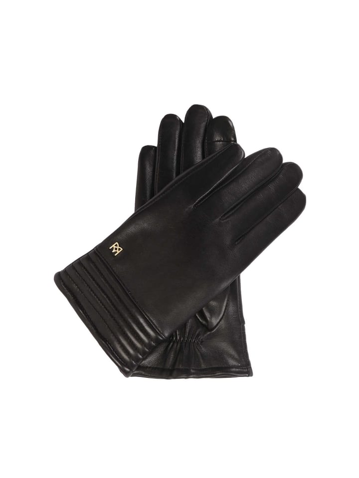 Kazar Handschuhe (Echt-Leder) in Schwarz günstig kaufen