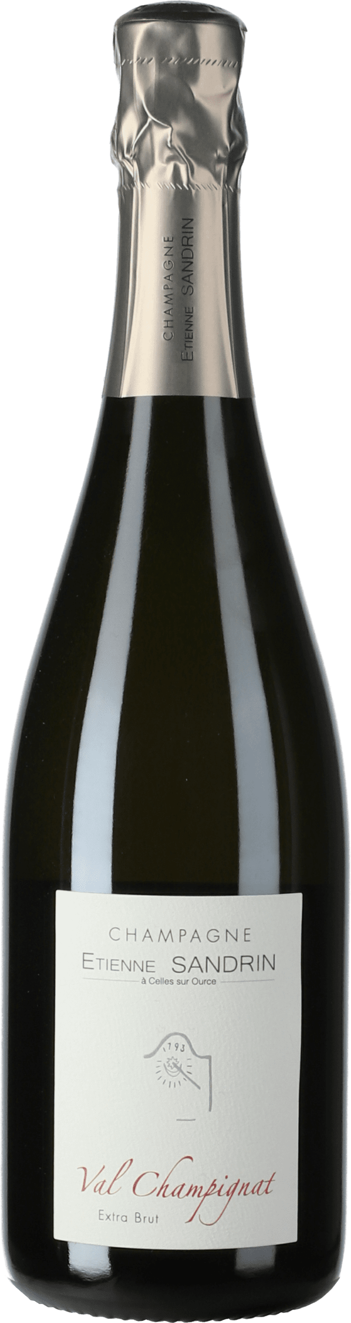 Etienne Sandrin: Champagne Val Champignat Extra Brut 2018
