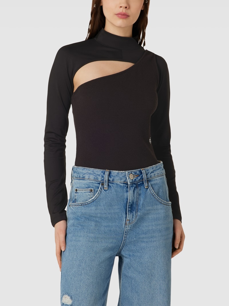 Body mit Cut Out in black