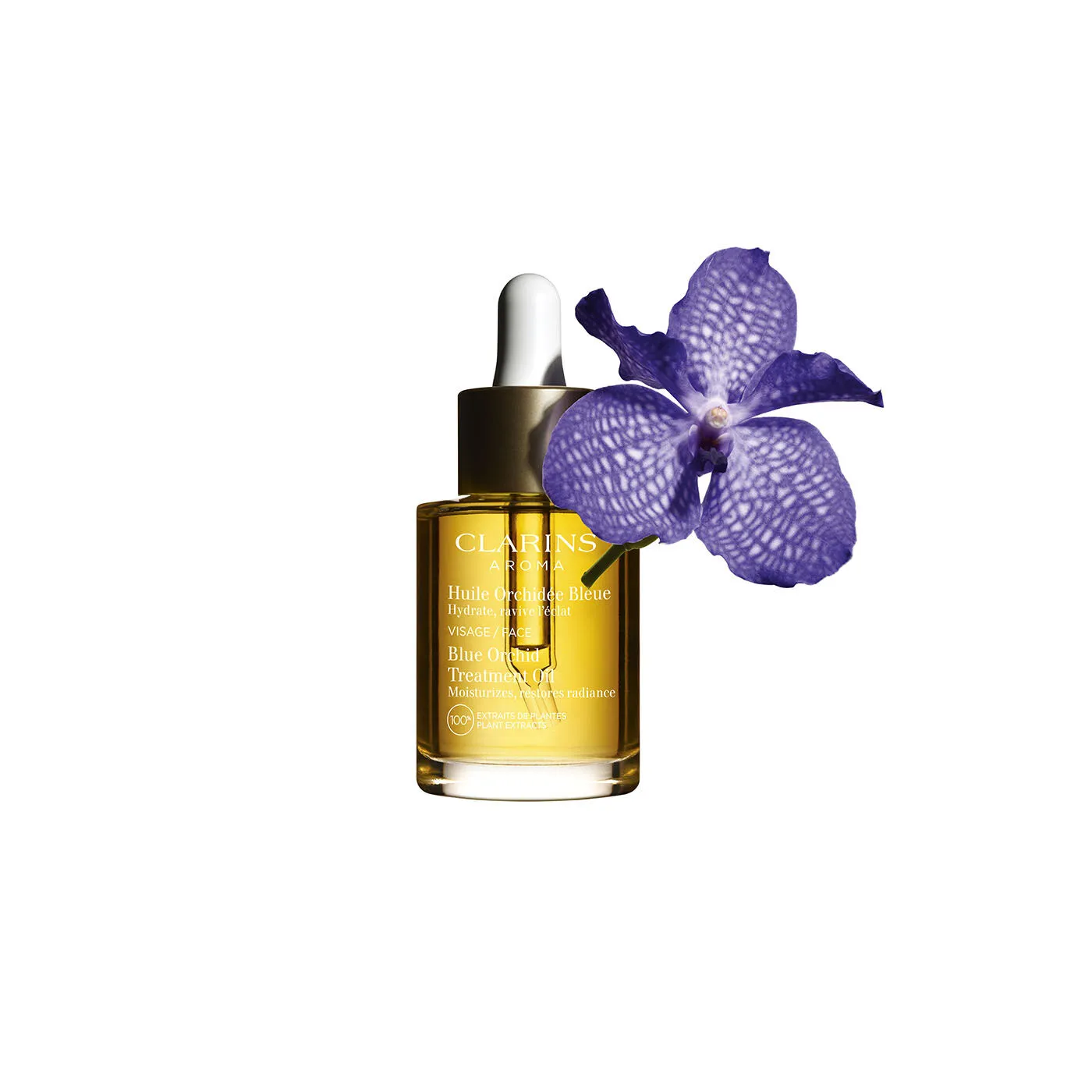 Clarins Blue Orchid ansigtsolie