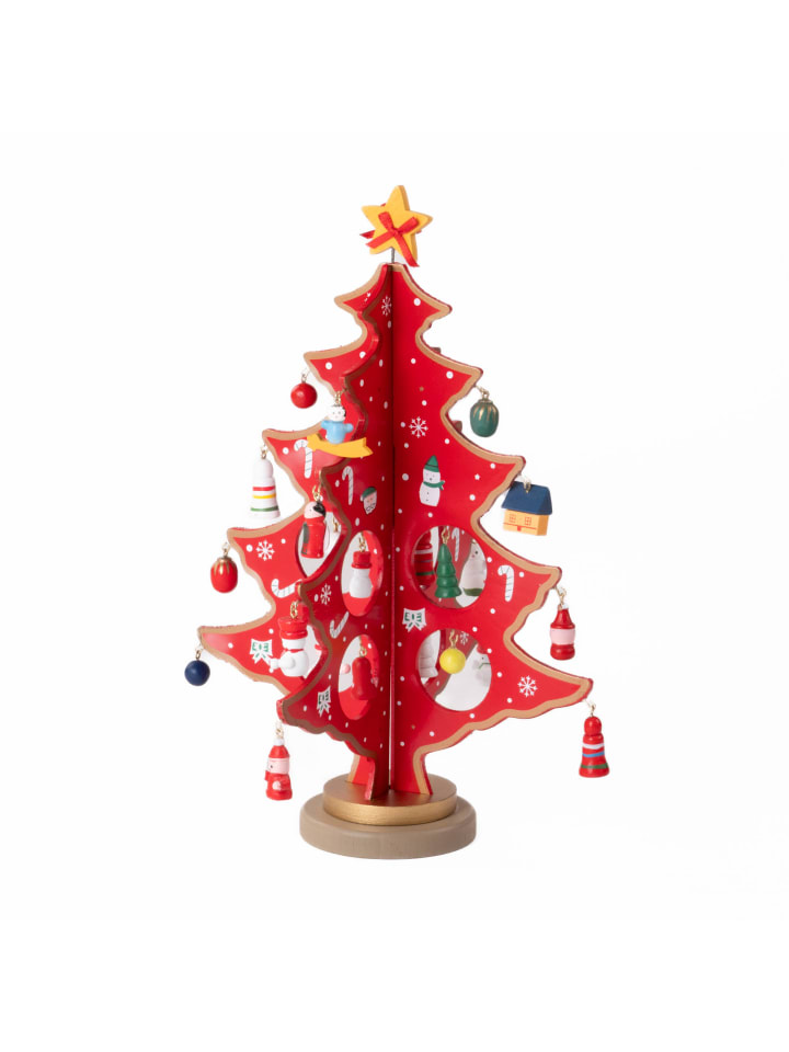 Home&Styling Collection Weihnachtsbaum in rot günstig kaufen onesize