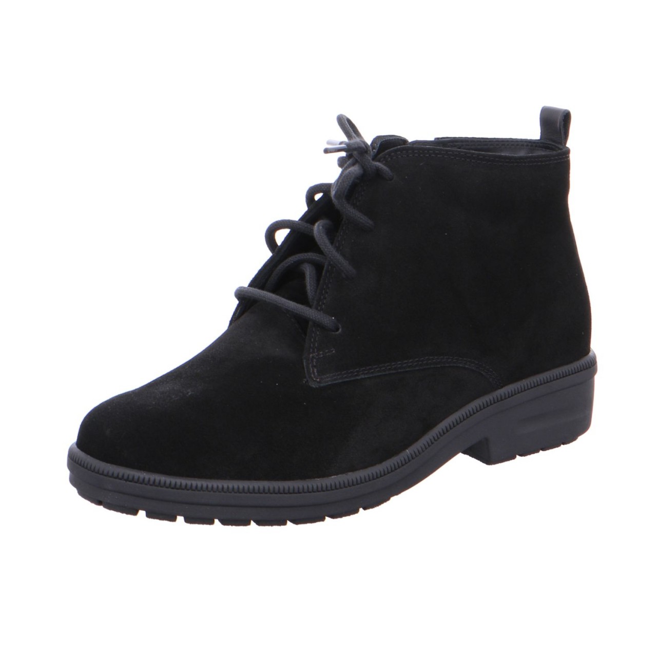 GANTER Schnür-Stiefeletten schwarz