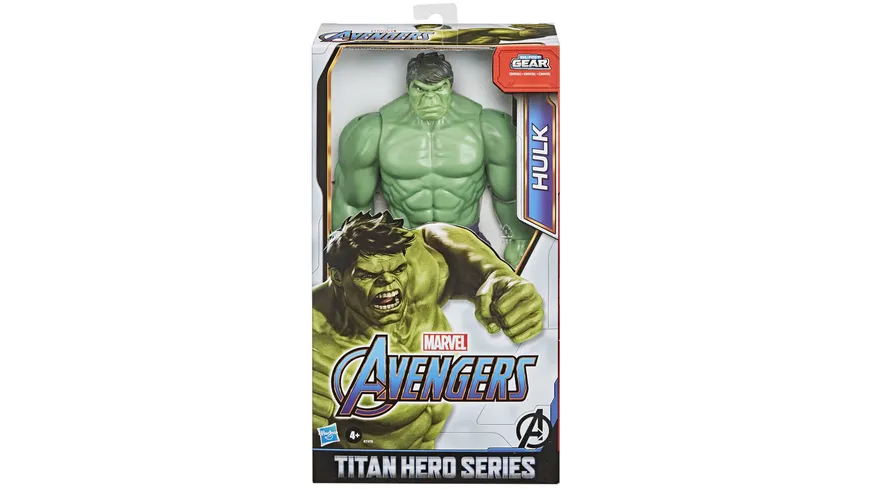 Hasbro - Marvel Avengers Titan Hero Serie Blast Gear Deluxe Hulk Action-Figur, 30 cm